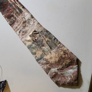 Wembley Wolf Endangered Silk Tie